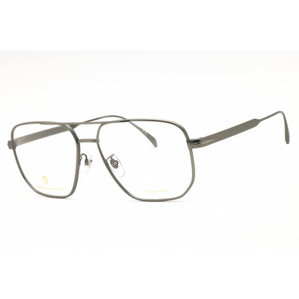 David Beckham Men's Eyeglasses - Matte Ruthenium Full Rim Frame | DB 7124 0R81 00 ,