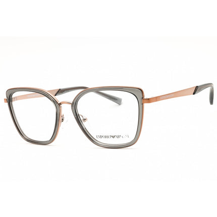 Emporio Armani Women's Eyeglasses - Rose Gold/Grey Full Rim Frame | 0EA1152 3361 ,