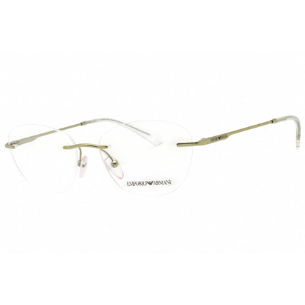 Emporio Armani Women's Eyeglasses - Shiny Metallic Green Metal Frame | 0EA1167 3389 ,
