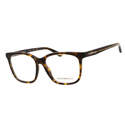 Emporio Armani Women's Eyeglasses - Shiny Havana/Top Crystal Frame | 0EA3228 6052 ,