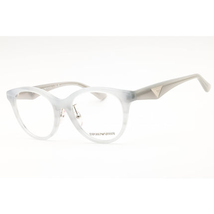Emporio Armani Women's Eyeglasses - Shiny Striped Grey Acetate Frame | 0EA3236F 6114 ,