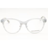 Emporio Armani Women's Eyeglasses - Shiny Striped Grey Acetate Frame | 0EA3236F 6114 ,