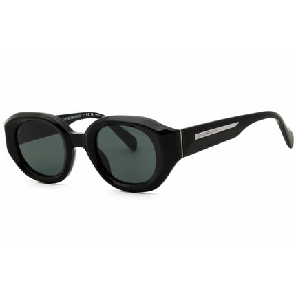 Emporio Armani Unisex Sunglasses - Shiny Black Full Rim Frame | 0EA4230U 501787 ,