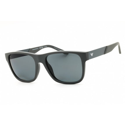 Emporio Armani Men's Sunglasses - Matte Grey Rectangular Frame | 0EA4243 6245/1 ,
