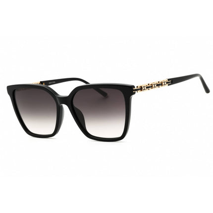 Escada Women's Sunglasses - Shiny Black Rectangular Shape Full Rim Frame | SESD96 0700 ,