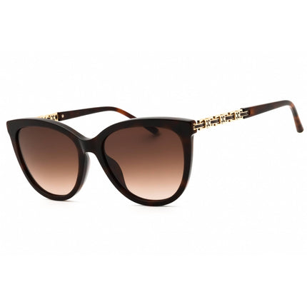 Escada Women's Sunglasses - Shiny Dark Havana Acetate Full Rim Frame | SESD97 0752 ,