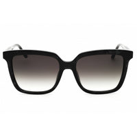 Escada Women's Sunglasses - Shiny Black Rectangular Shape Full Rim Frame | SESE61 0981 ,
