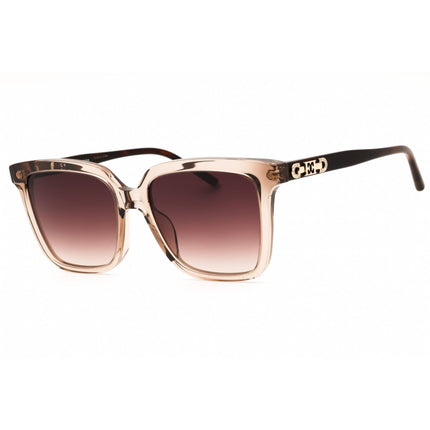 Escada Unisex Sunglasses - Transparent Beige Acetate Full Rim Frame | SESE61S 07T1 ,