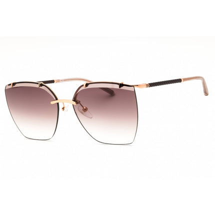 Escada Women's Sunglasses - Shiny Copper/Gold Rectangular Rimless Frame | SESE67 08FC ,
