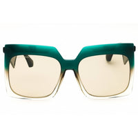 Etro Women's Sunglasses - Green Plastic Oversized Shape Frame | ETRO 0002/S 0GTT QT ,