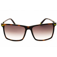 Fila Men's Sunglasses - Havana Acetate Rectangular Shape Full Rim Frame | SFI447 0C10 ,