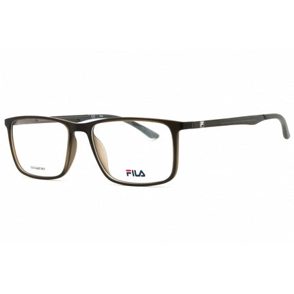 Fila Men's Eyeglasses - Brown Injected Propionate Rectangular Frame | VF9278 06S8 ,