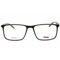 Fila Men's Eyeglasses - Brown Injected Propionate Rectangular Frame | VF9278 06S8 ,