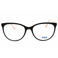 Fila Women's Eyeglasses - Black/Blush Acetate Cat Eye Full Rim Frame | VF9399 09EF ,