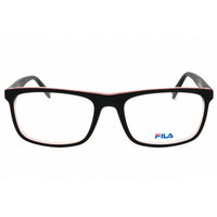 Fila Men's Eyeglasses - Matte Black Acetate Rectangular Full Rim Frame | VF9400 P95M ,