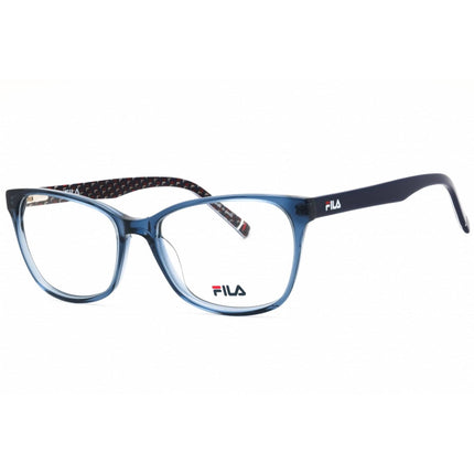 Fila Women's Eyeglasses - Navy Injected Propionate Rectangular Frame | VF9467 0NAV ,