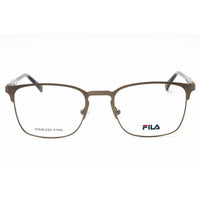 Fila Men's Eyeglasses - Gunmetal/Blue Rectangular Shape Full Rim Frame | VF9468 0GUN ,