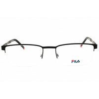 Fila Men's Eyeglasses - Black Metal Rectangular Shape Half Rim Frame | VF9917 0531 ,
