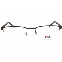 Fila Men's Eyeglasses - Grey Metal Rectangular Shape Half Rim Frame | VF9917 0627 ,