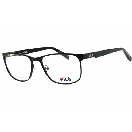 Fila Men's Eyeglasses - Black Metal Rectangular Shape Full Rim Frame | VFI173 0BLA ,