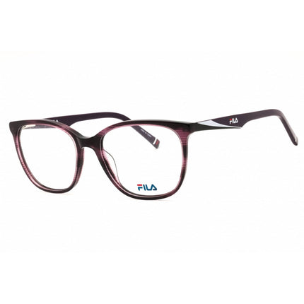 Fila Women's Eyeglasses - Purple Acetate Rectangular Full Rim Frame | VFI179 0PUR ,