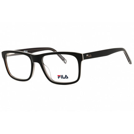 Fila Men's Eyeglasses - Black Acetate Rectangular Shape Full Rim Frame | VFI260 0Z32 ,