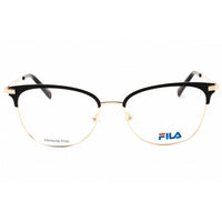 Fila Women's Eyeglasses - Black/Gold Metal Cat Eye Full Rim Frame | VFI265 530301 ,