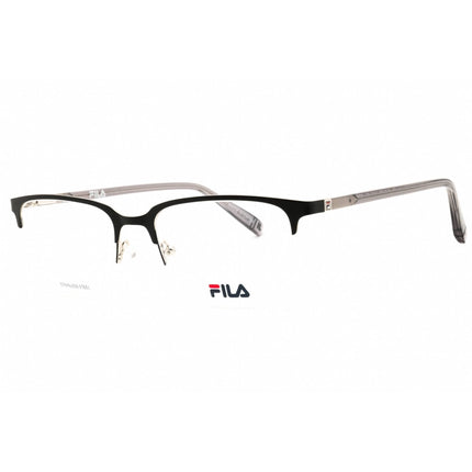 Fila Men's Eyeglasses - Black/Grey Metal/Acetate Rectangular Shape Frame | VFI395 0531 ,