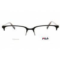 Fila Men's Eyeglasses - Black/Grey Metal/Acetate Rectangular Shape Frame | VFI395 0531 ,