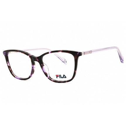 Fila Women's Eyeglasses - Purple/Havana Rectangular Shape Full Rim Frame | VFI396 09SJ ,