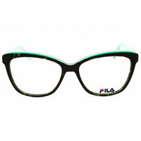 Fila Women's Eyeglasses - Green/Havana Acetate Cat Eye Full Rim Frame | VFI398 07NV ,