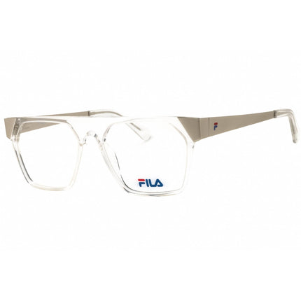 Fila Unisex Eyeglasses - Crystal/Grey Acetate/Metal Oversized Frame | VFI432 0880 ,