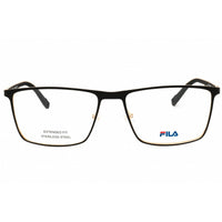 Fila Men's Eyeglasses - Rose Gold/Semi Black Parts Rectangular Frame | VFI878 0302 ,