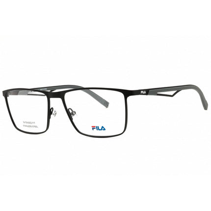 Fila Men's Eyeglasses - Total Semi Matte Black/Grey Rectangular Frame | VFI878 0531 ,