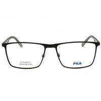 Fila Men's Eyeglasses - Total Semi Matte Black/Grey Rectangular Frame | VFI878 0531 ,