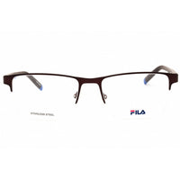 Fila Men's Eyeglasses - Brown/Blue Acetate/Metal Rectangular Shape Frame | VF9915 08C4 ,