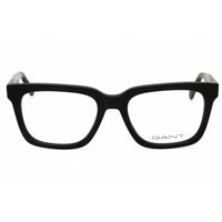 Gant Men's Eyeglasses - Matte Black Acetate Full Rim Rectangular Frame | GA50059 002 ,