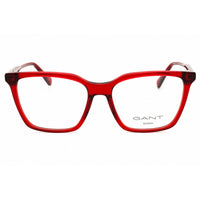 Gant Women's Eyeglasses - Shiny Bordeaux Acetate Rectangular Frame | GA50080 069 ,
