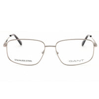 Gant Men's Eyeglasses - Shiny Light Ruthenium Metal Full Rim Frame | GA50097 014 ,