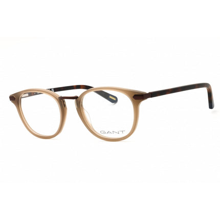 Gant Men's Eyeglasses - Grey/Other Acetate Round Shape Full Rim Frame | GA3115 020 ,