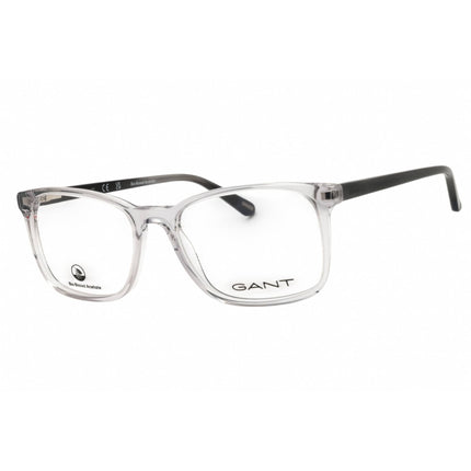 Gant Men's Eyeglasses - Grey/Other Acetate Rectangular Full Rim Frame | GA3193 020 ,