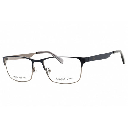 Gant Men's Eyeglasses - Matte Blue/Grey Rectangular Shape Full Rim Frame | GA3295 091 ,