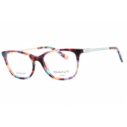 Gant Women's Eyeglasses - Blue/Other Acetate Cat Eye Shape Full Rim, 50mm | GA4104 092 ,
