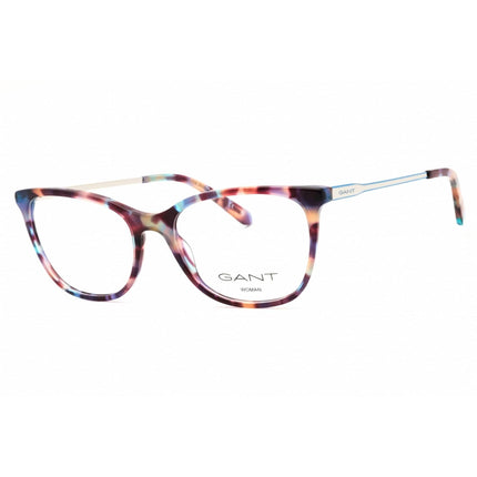 Gant Women's Eyeglasses - Blue/Other Acetate Cat Eye Shape Full Rim, 53mm | GA4104 092 ,