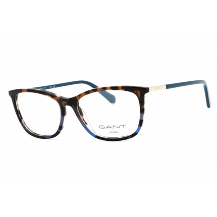 Gant Women's Eyeglasses - Coloured Havana/Blue Acetate Full Rim Frame | GA4115 055 ,