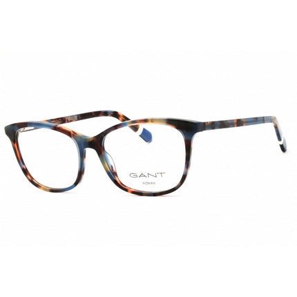 Gant Women's Eyeglasses - Coloured Havana Rectangular Full Rim Frame | GA4117 055 ,