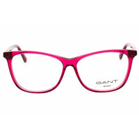 Gant Women's Eyeglasses - Shiny Fuchsia Rectangular Shape Full Rim Frame | GA50014 075 ,