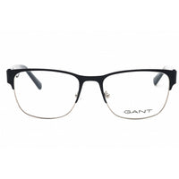 Gant Men's Eyeglasses - Shiny Blue Metal Rectangular Full Rim Frame | GA50018 090 ,
