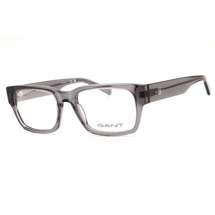 Gant Men's Eyeglasses - Grey/Other Acetate Rectangular Full Rim Frame | GA50073 020 ,