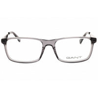 Gant Men's Eyeglasses - Grey/Other Acetate Rectangular Full Rim Frame | GA50076 020 ,